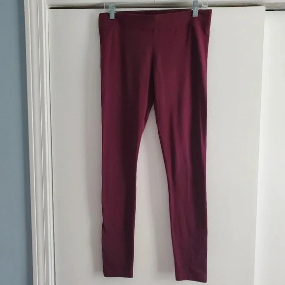 Aeropostale Mid-Rise Perfect Cranberry Large Legging Pant - Picture 4 of 10